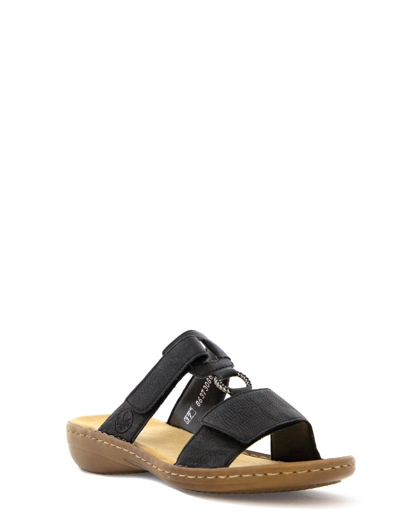 Rieker Svart Slip-In