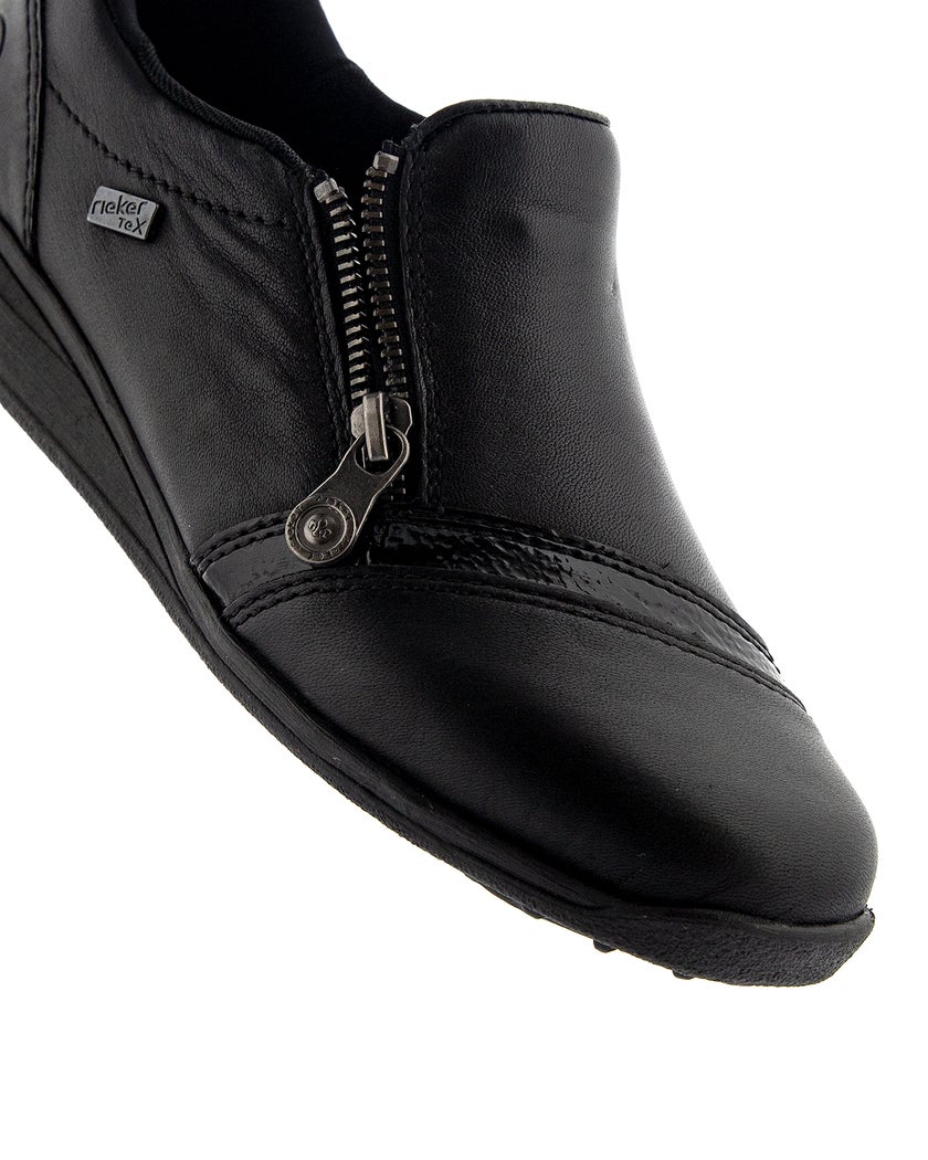 Rieker Svart Promenadsko