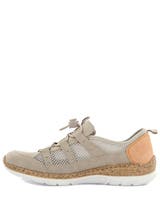 Rieker Beige Promenadsko