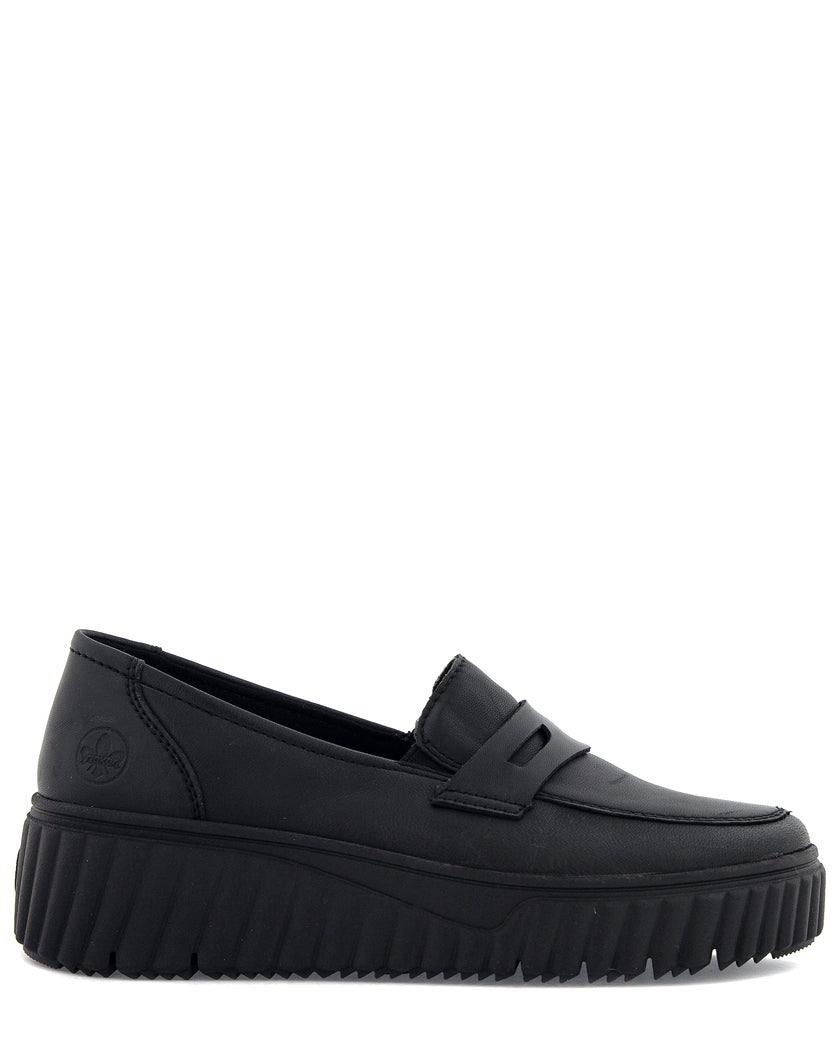 Rieker Svart Loafers