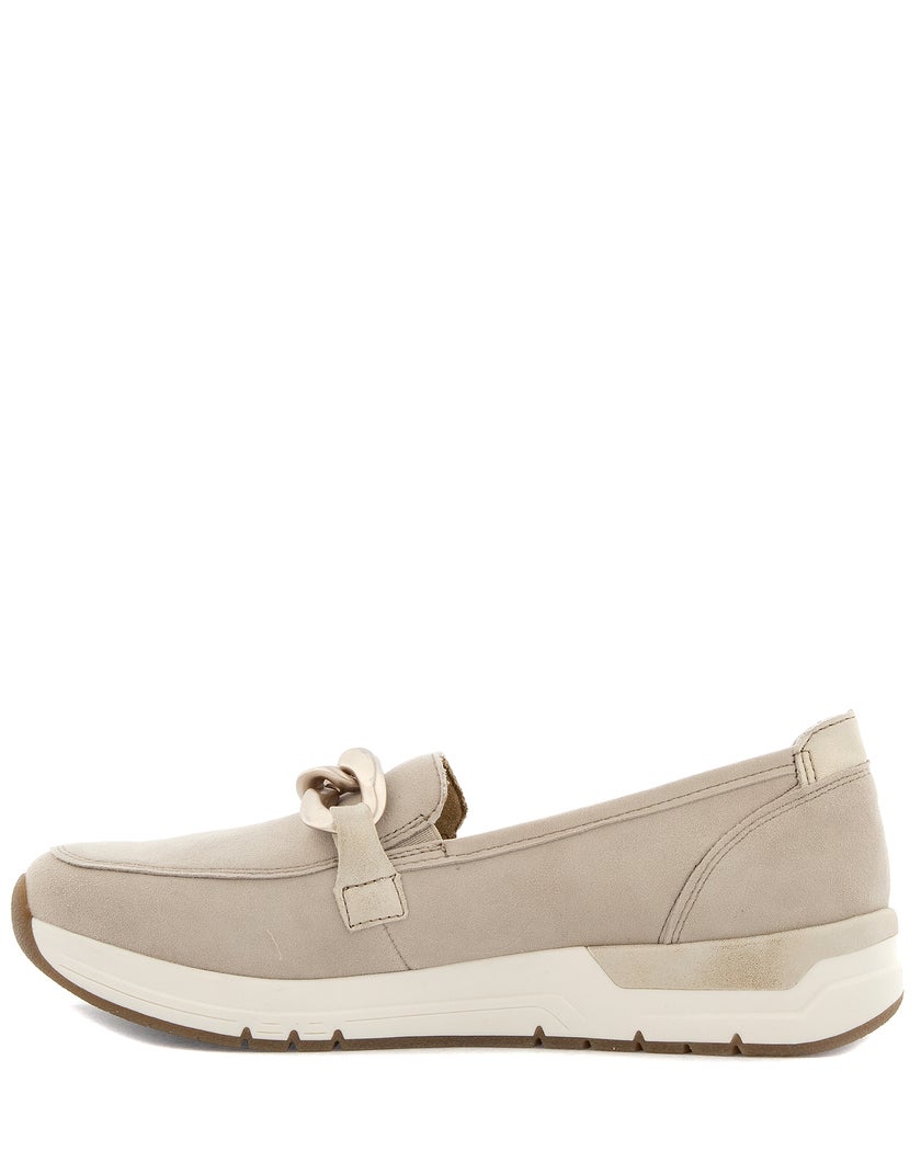 Rieker Beige Loafers