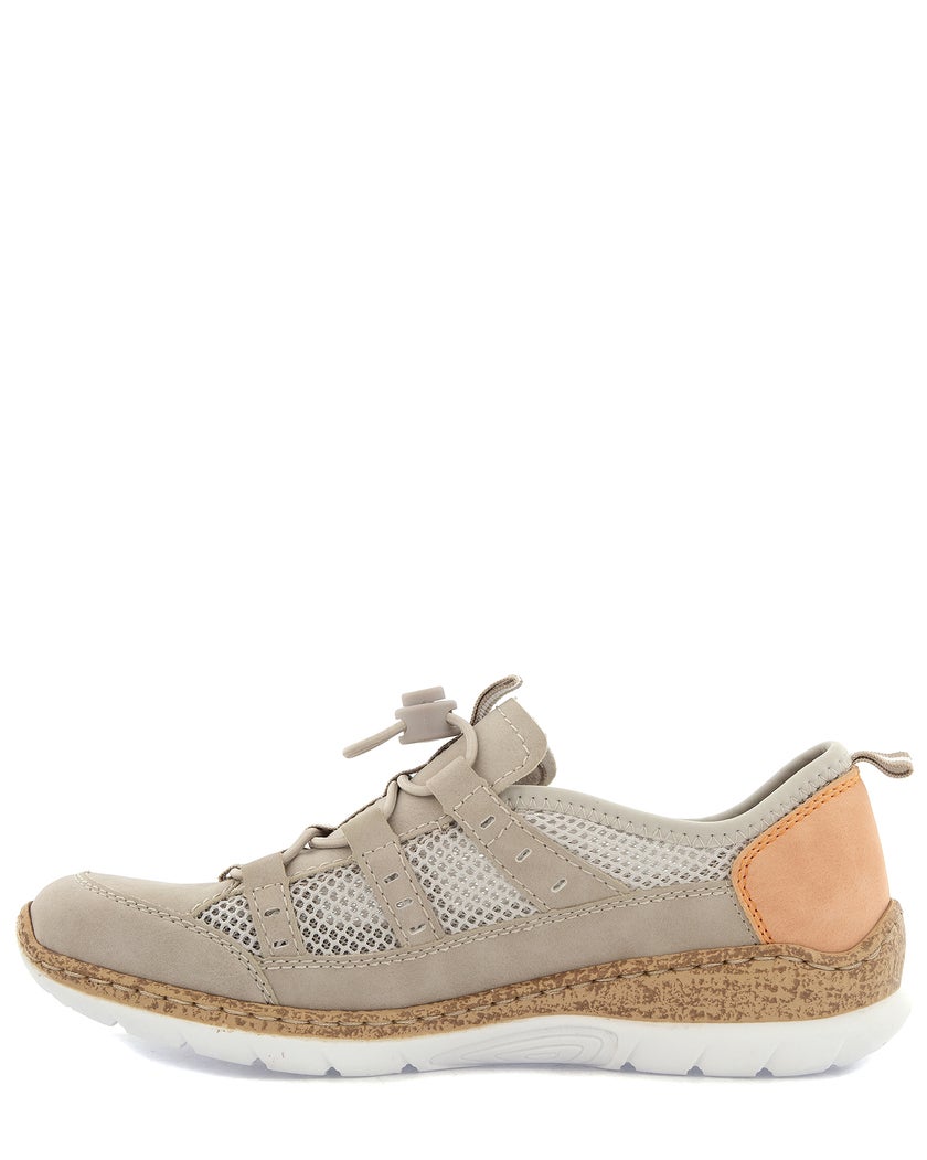 Rieker Beige Promenadsko