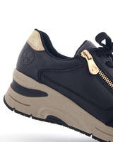 Rieker Svart Promenadsko