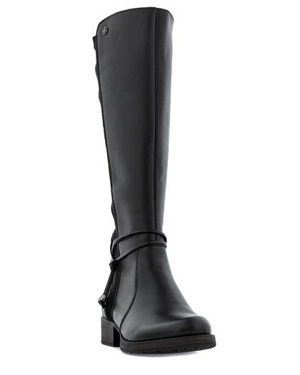 Rieker Svart Stövel