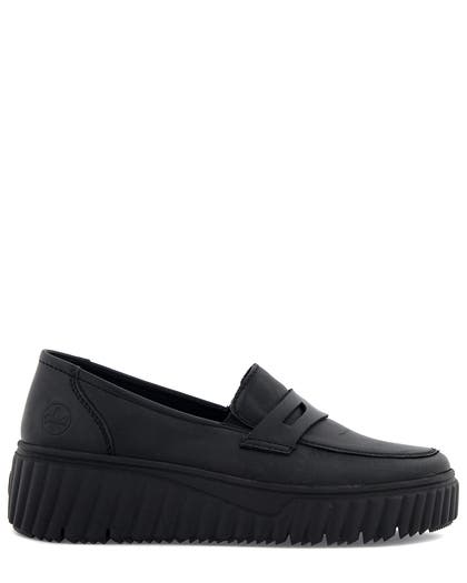 Rieker Svart Loafers
