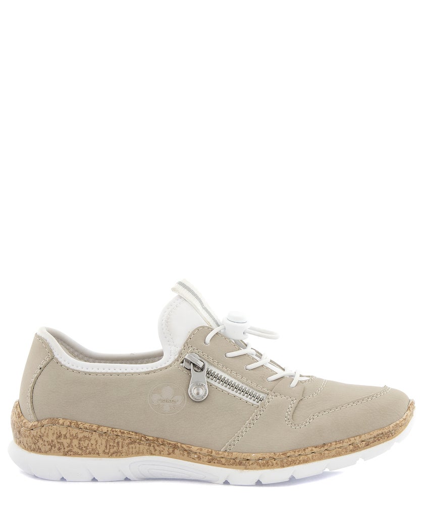 Rieker Beige Promenadsko