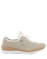 Rieker Beige Promenadsko