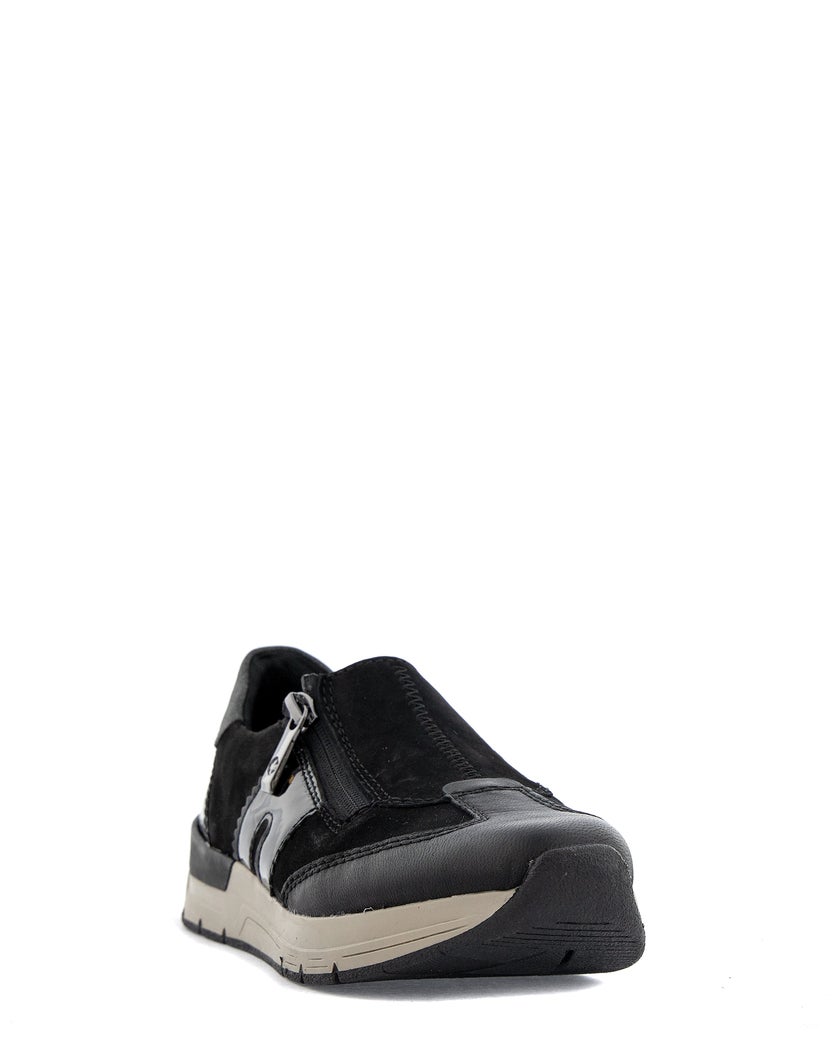 Rieker Svart Promenadsko