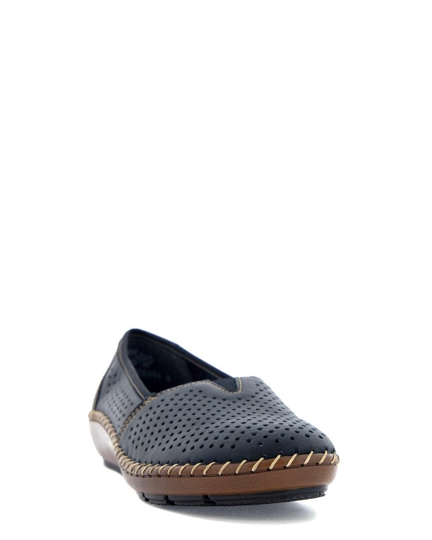 Rieker Svart Lågsko