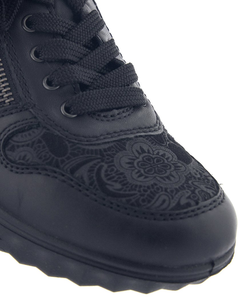 Rieker Svart Promenadsko