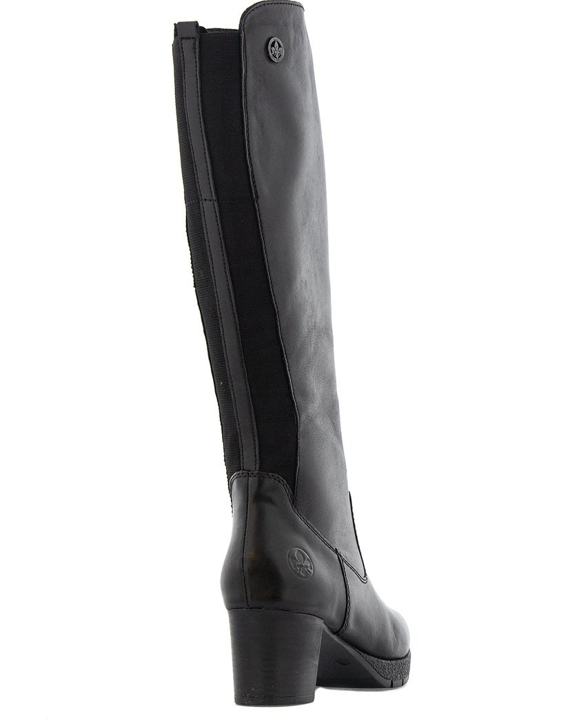 Rieker Svart Stövel