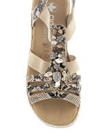 Rieker Beige Sandalett