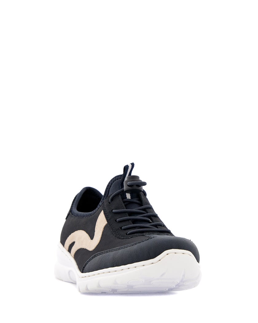 Rieker Blå Promenadsko