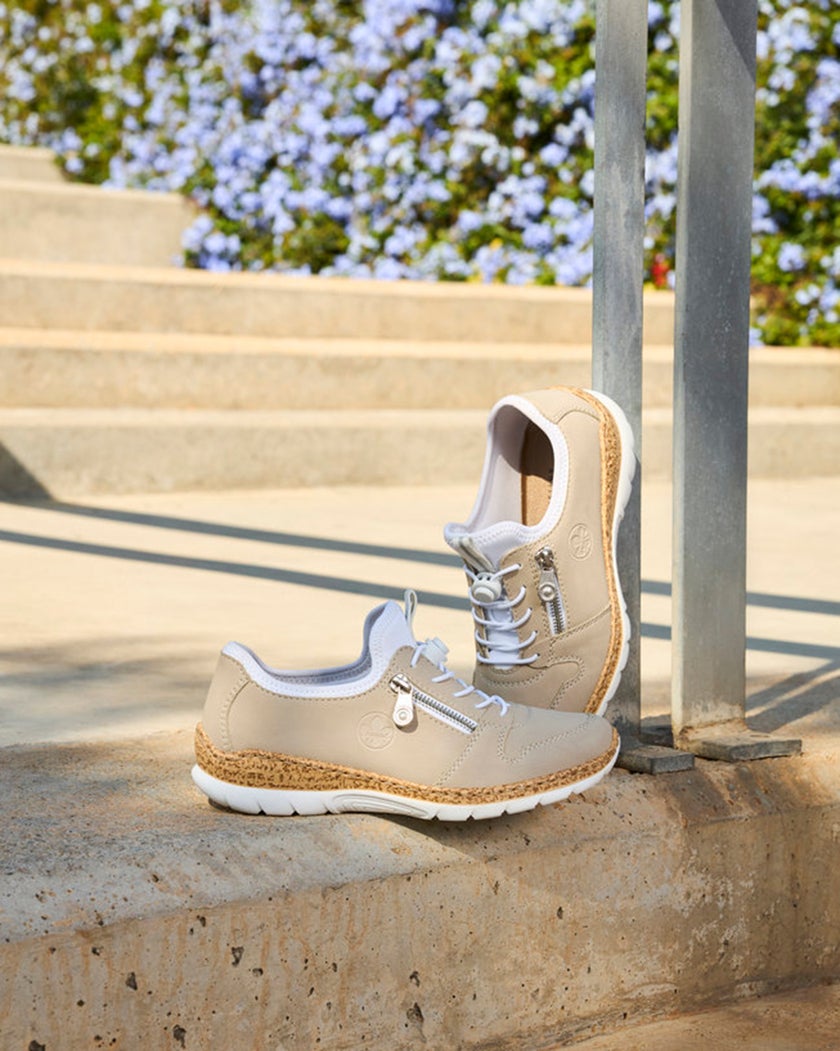 Rieker Beige Promenadsko
