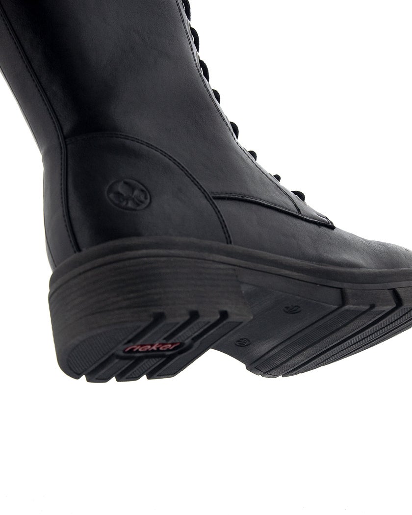 Rieker Svart Stövel