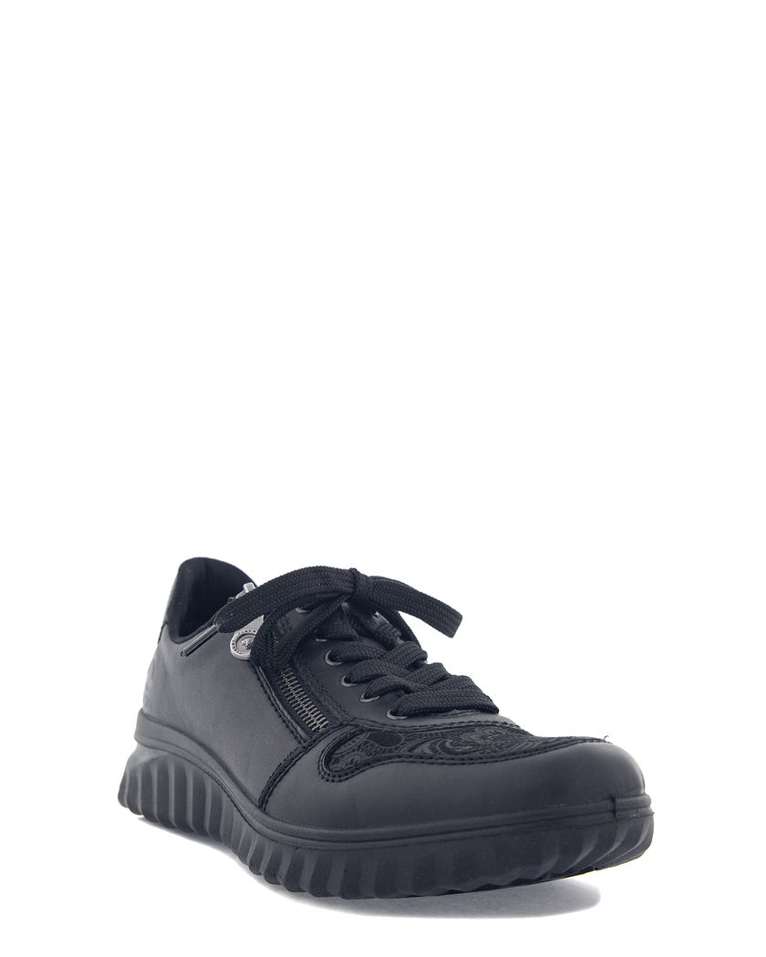 Rieker Svart Promenadsko