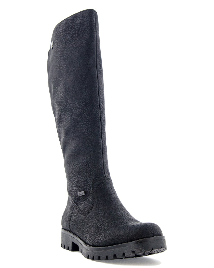 Rieker Svart Stövel