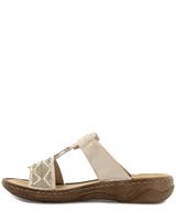 Rieker Beige Slip-In