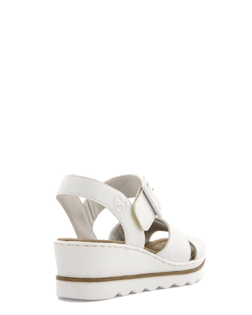 Rieker Vit Sandalett