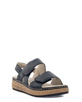 Rieker Svart Sandalett