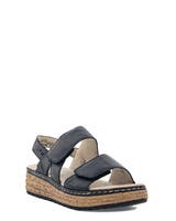 Rieker Svart Sandalett