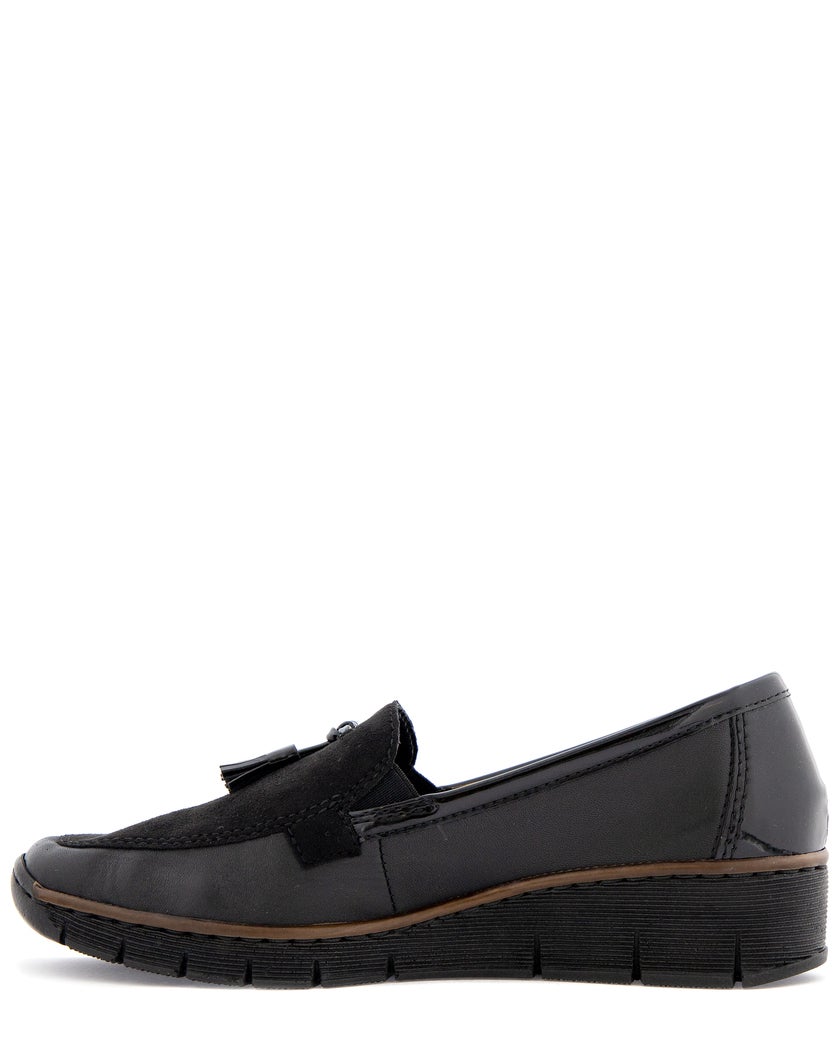 Rieker Svart Lågsko