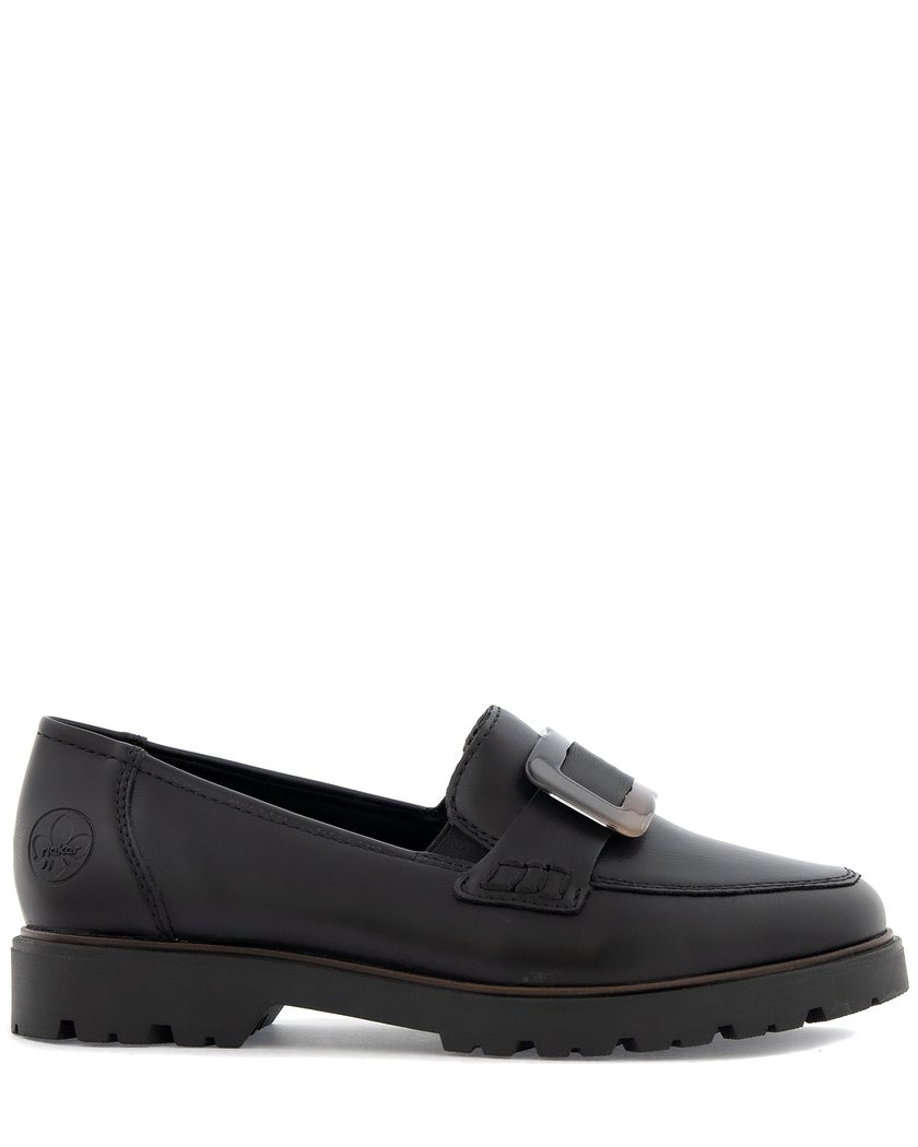 Rieker Svart Loafers