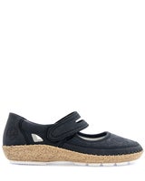 Rieker Blå Ballerina