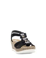 Rieker Svart Sandalett