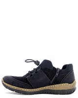 Rieker Svart Promenadsko