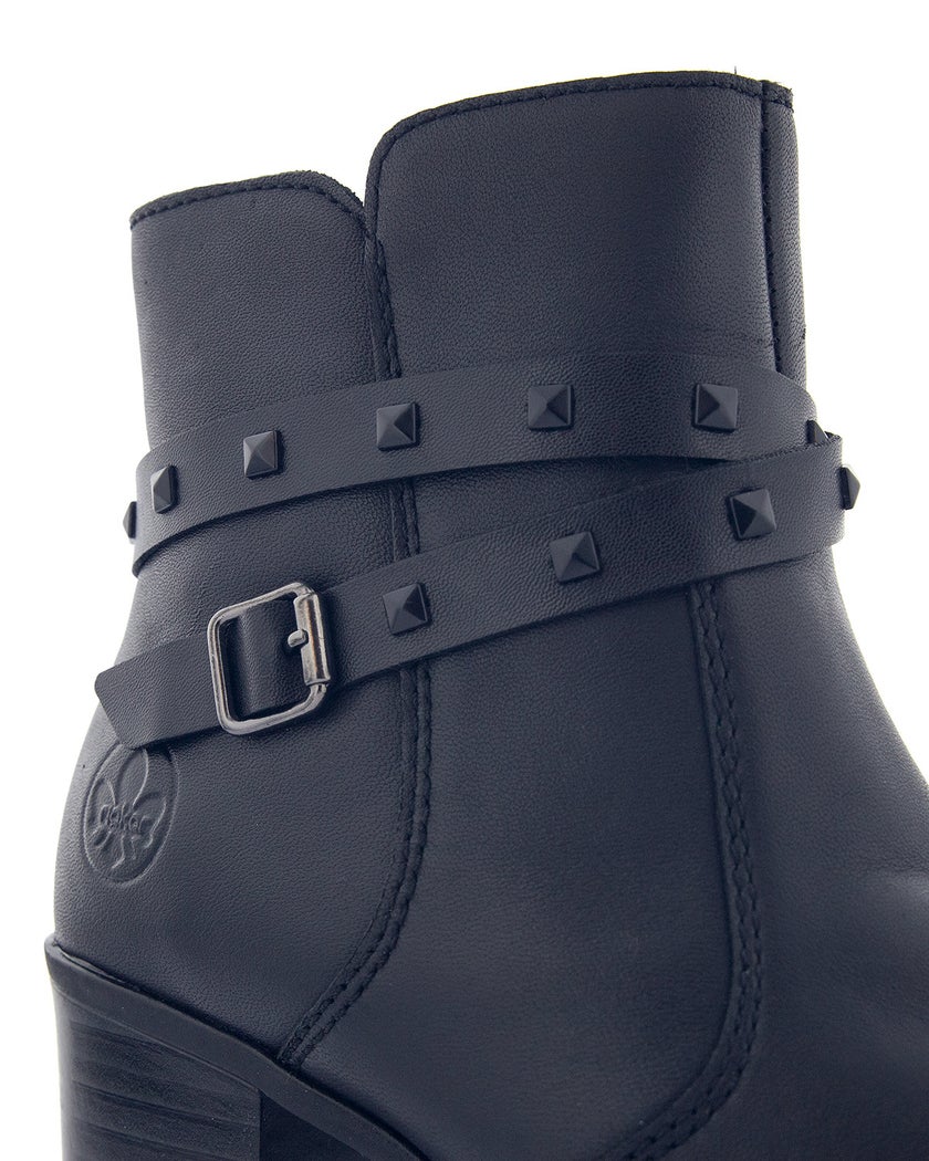 Rieker Svart Stövlett