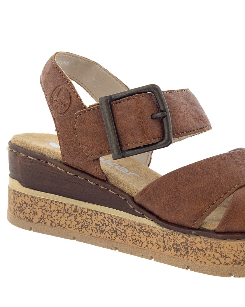 Rieker Brun Sandalett