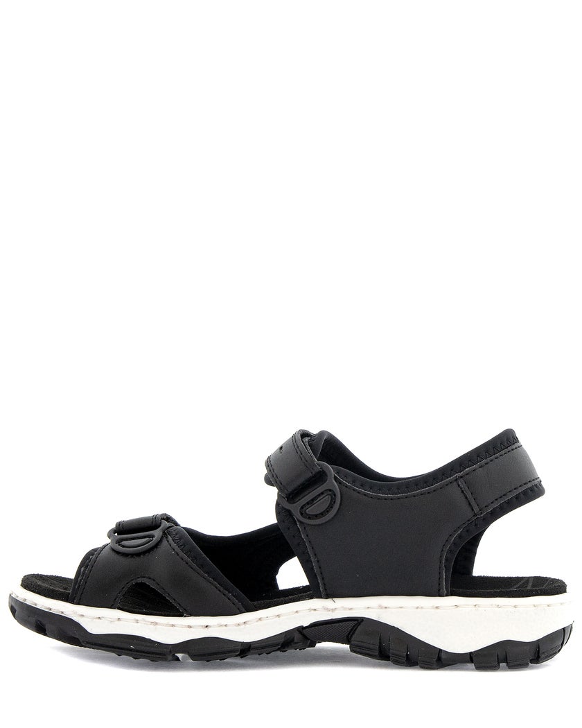 Rieker Svart Sandal