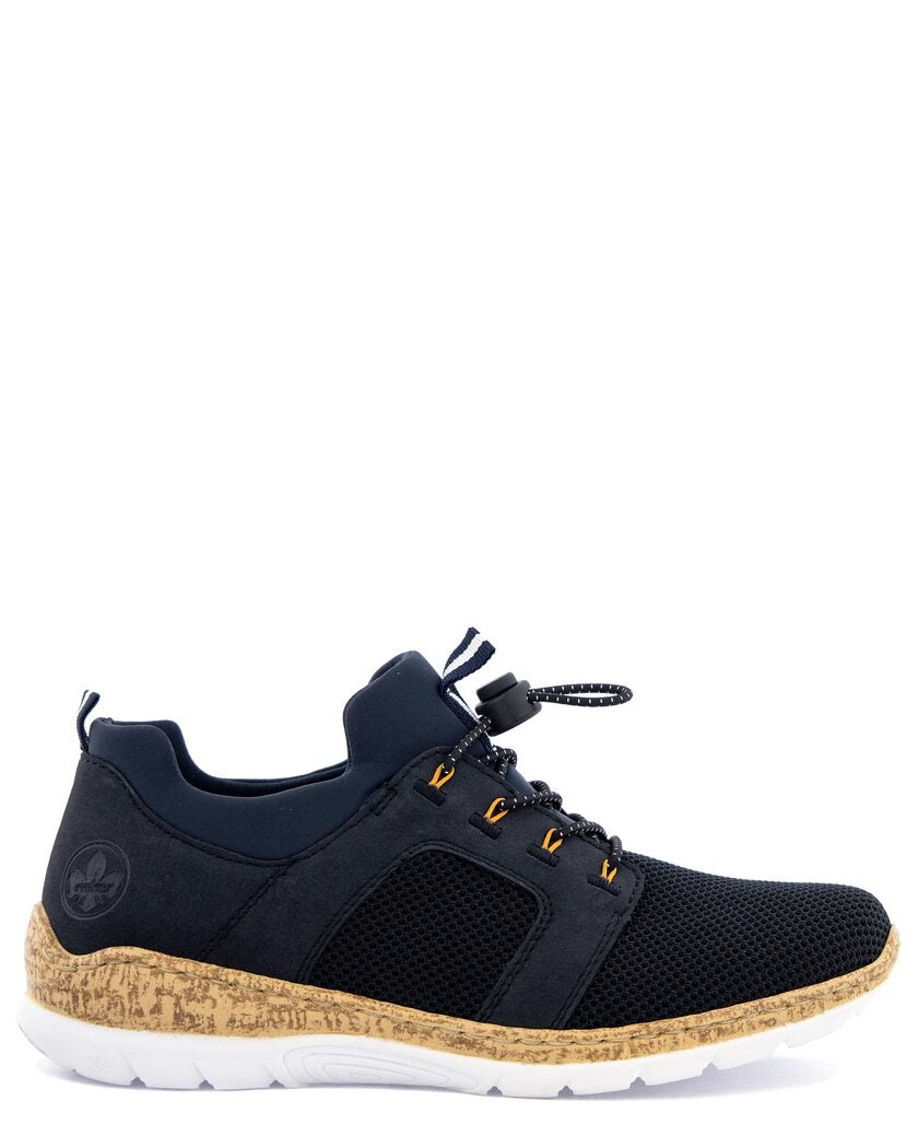 Rieker Mörkblå Promenadsko