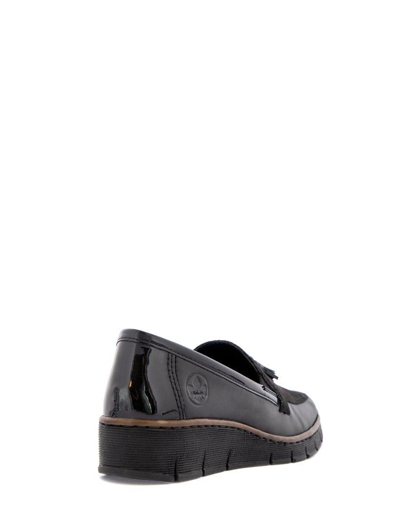 Rieker Svart Lågsko